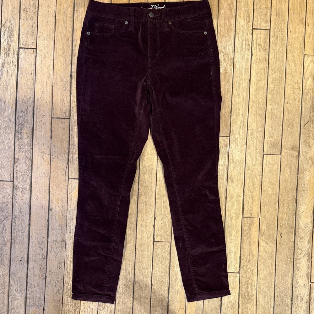 Universal Threads Women's Skinny Jeans in Dark Purple